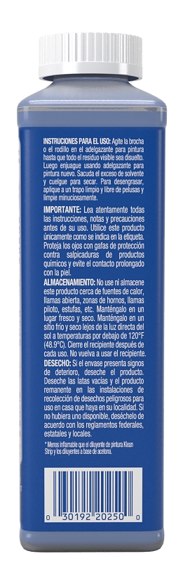 Klean Strip QKPT250SC Paint Thinner, Liquid, White, 1 qt, Can