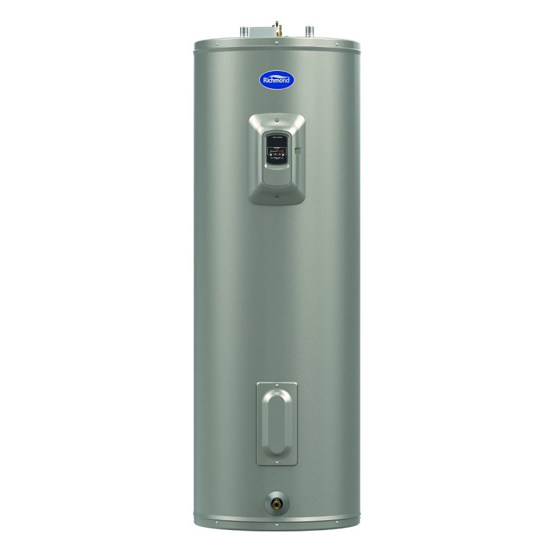 Richmond Essential Plus Series 9E50-DCG Tall Electric Water Heater, 240 VAC, 4500 W, 50 gal Tank, 0.93 Energy Efficiency