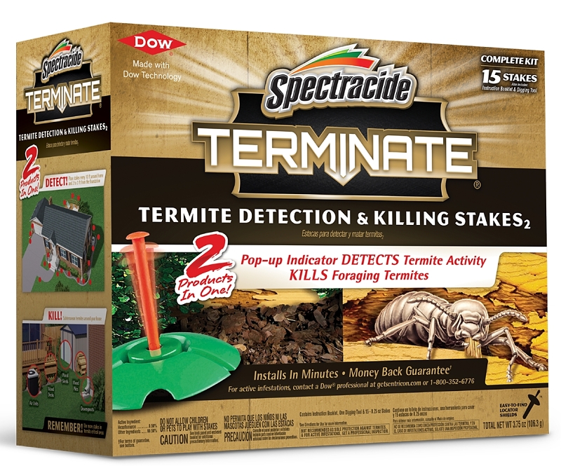 Spectracide HG-96115 Termite Detection and Killing Stake, Solid, Odorless