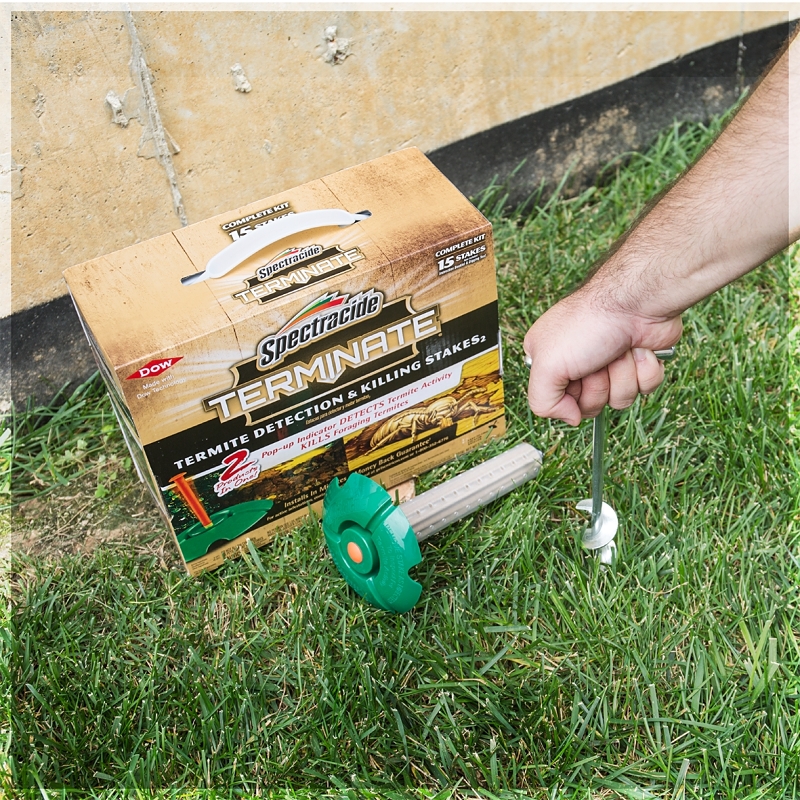 Spectracide HG-96115 Termite Detection and Killing Stake, Solid, Odorless