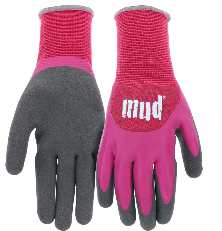 GLOVE LATEX DIP MAGENTA XS/SM