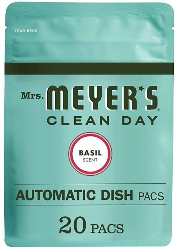 Mrs. Meyer's 14464 Dishwasher Detergent, 12.7 oz, Liquid, Basil