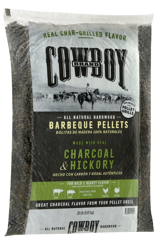 Cowboy 54220 Charcoal BBQ Pellet, 20 lb Bag
