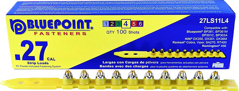 Ramset 0.22 Caliber Yellow Single Shot Powder Loads (100-Count