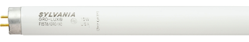 Sylvania 21657 Fluorescent Bulb, 15 W, T8 Lamp, Medium Lamp Base, 325 Lumens, 7500 hr Average Life