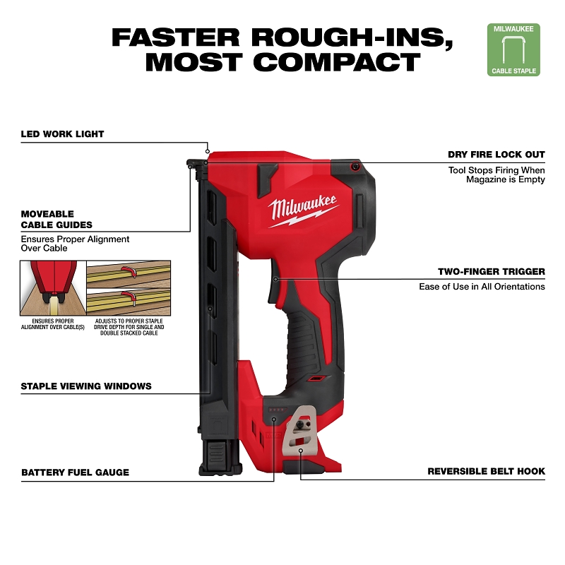 STAPLER CABLE M12