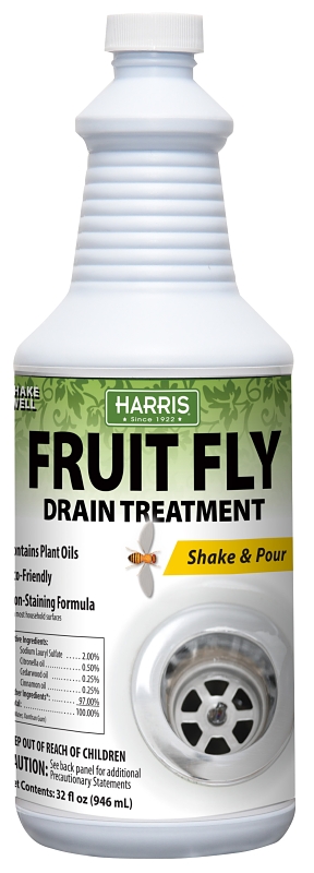 Harris Fruit Fly Drain Treatment, 32 oz.