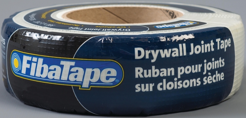 Adfors FibaTape FDW6753-U Standard Drywall Tape, 300 ft L, 1-7/8 in W, White
