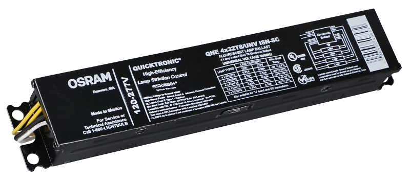 Sylvania 49857 Electronic Ballast, 120/277 V, 107 W, 4-Lamp