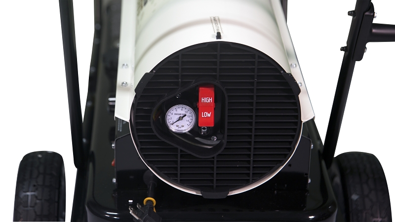 Dura Heat DFA220CV Kero Forced Air Heater, 13 gal Fuel Tank, Kerosene, 180,000/220,000 Btu, White