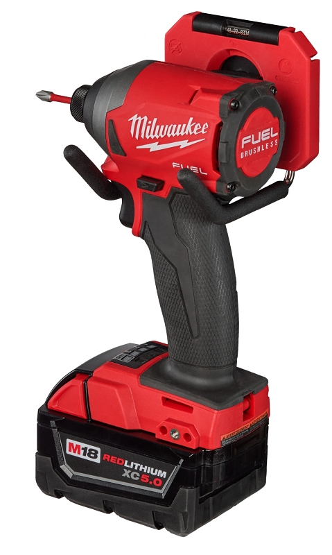 Milwaukee PACKOUT 48-22-8334 Straight Hook, 15 lb Load, 4 in L, 3-1/2 in W, 4 in H, Metal/Polymer, Black/Red