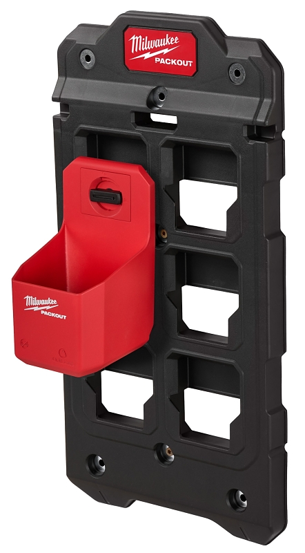 Milwaukee PACKOUT 48-22-8336 Organizer Cup, 15 lb, Polymer, Red