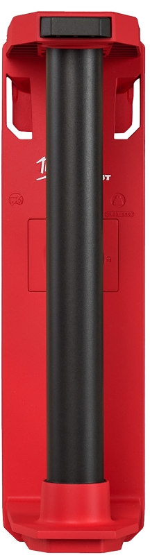 Milwaukee PACKOUT 48-22-8337 Roll Holder, 15 lb Load, 6-1/2 in L, 4 in W, 13 in H, Polymer, Black/Red