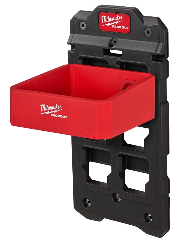 Milwaukee PACKOUT 48-22-8347 Compact Shelf, 20 lb, Polymer, Red