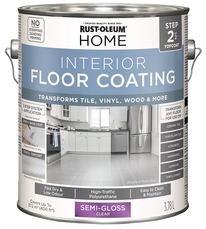 Rust-Oleum 355966 Paint Coating, Semi-Gloss, 3.78 L