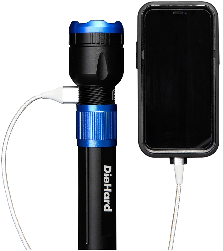 FLASHLIGHT RECHRG USB 3400LM