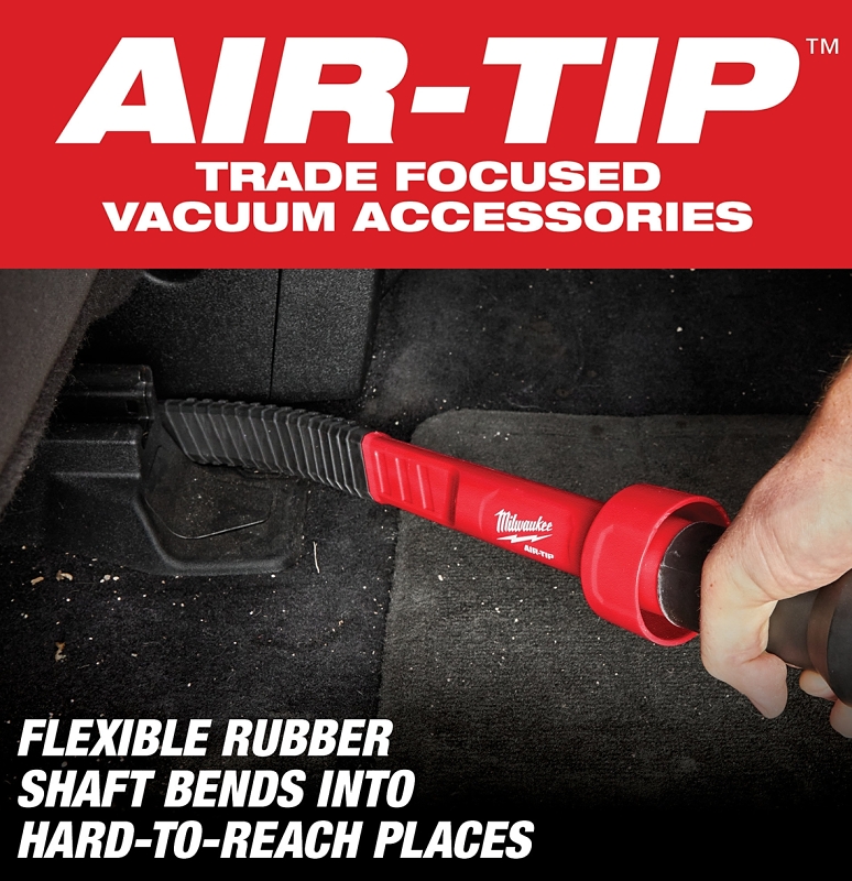 Milwaukee AIR-TIP Series 49-90-2030 Crevice Tool, Rubber