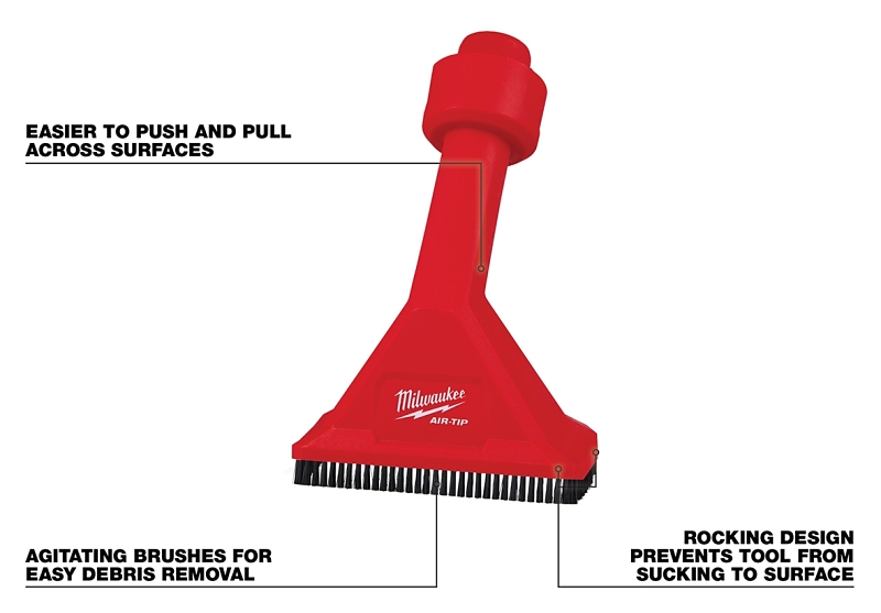 Milwaukee AIR-TIP 49-90-2038 Rocking Utility Nozzle with Brushes