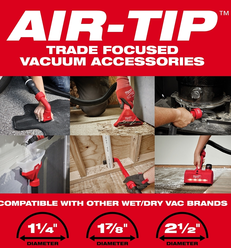 Milwaukee 49-90-1988 Crevice Tool, 1-7/8 in Connection