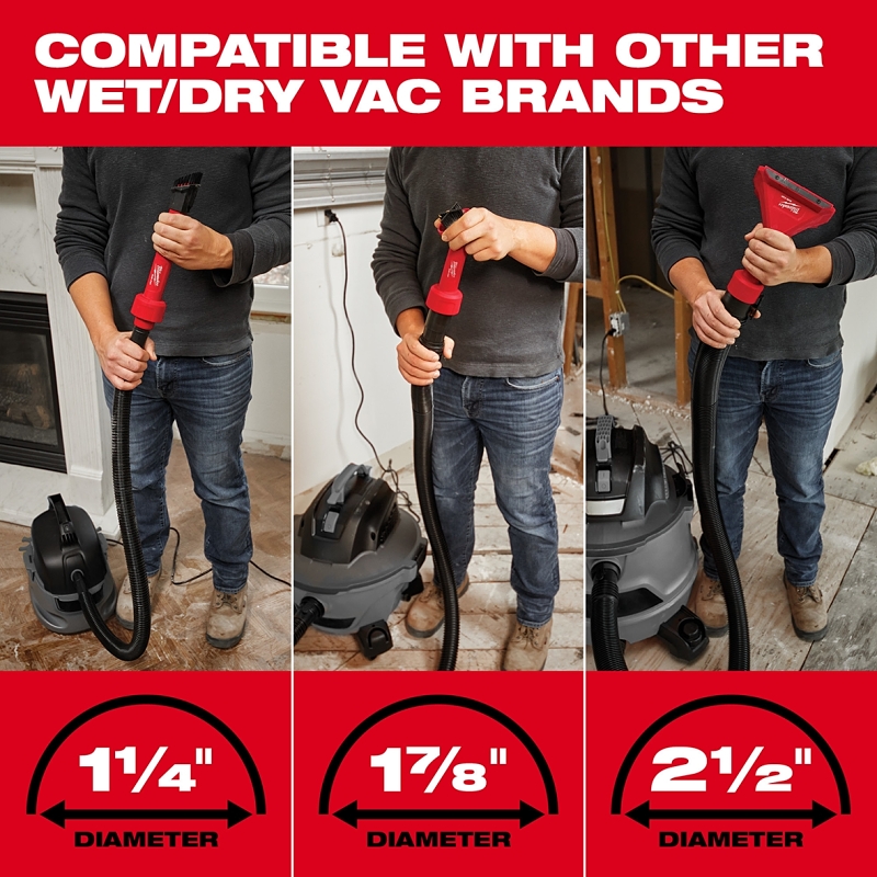 Milwaukee AIR-TIP Series 49-90-2026 4-in-1 Right Angle Cleaning Tool, 5-Piece