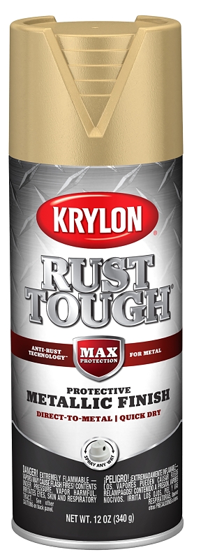 Krylon Rust Tough K09273008 Rust-Preventative Enamel Spray Paint ...