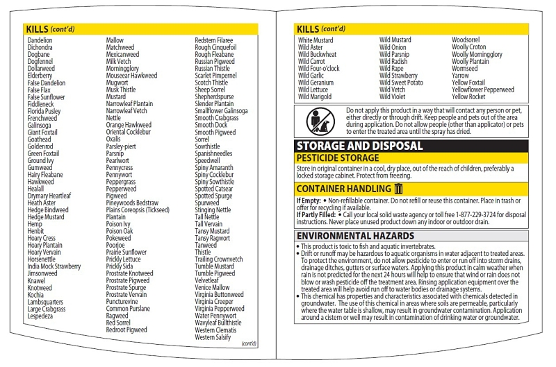 BioAdvanced 704080A Weed and Crabgrass Killer, Liquid, Black/Brown, 32 oz
