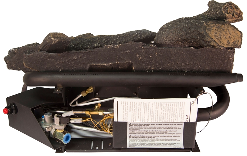 Kozy World GLD2465R Gas Log Set, 13 in L, 24 in W