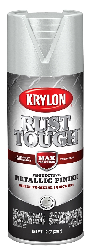 Krylon Rust Tough K09232008 Rust-Preventative Enamel Spray Paint ...