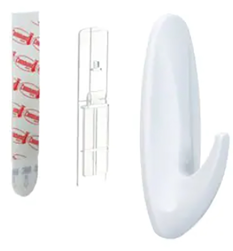 HOOK DESIGNER WHITE LARGE