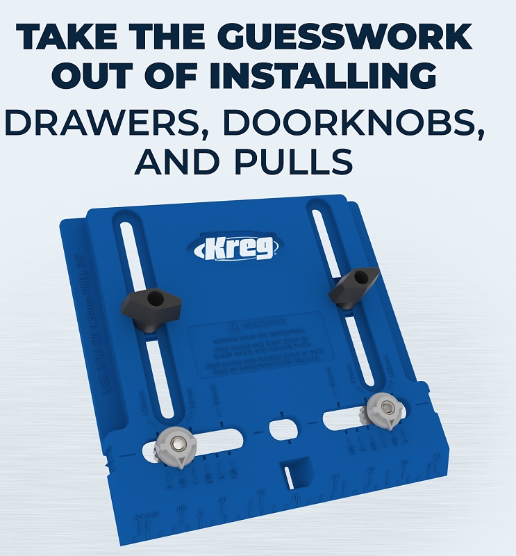 Kreg KHI-PULL Pocket Hole Jig Kit, Polymer
