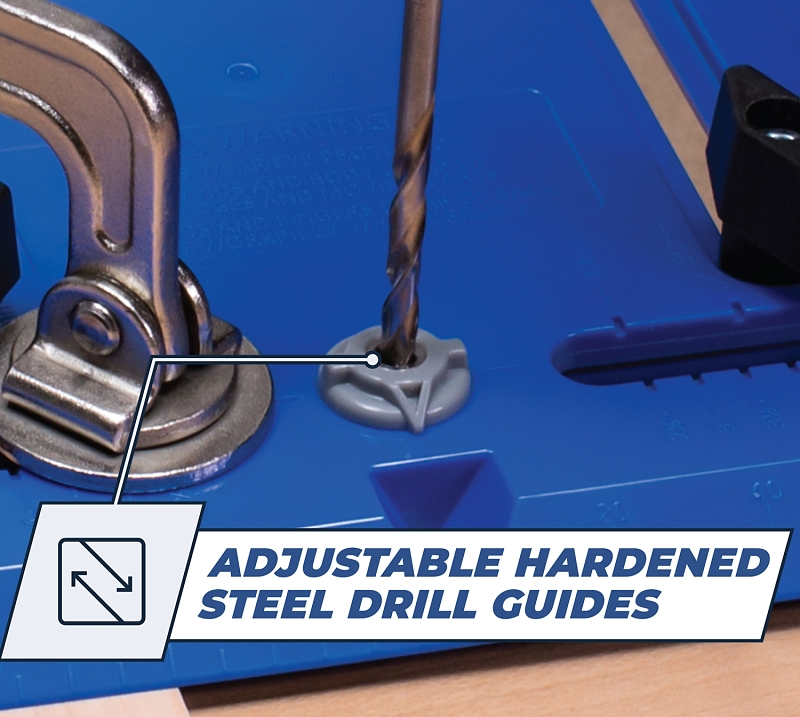 Kreg KHI-PULL Pocket Hole Jig Kit, Polymer