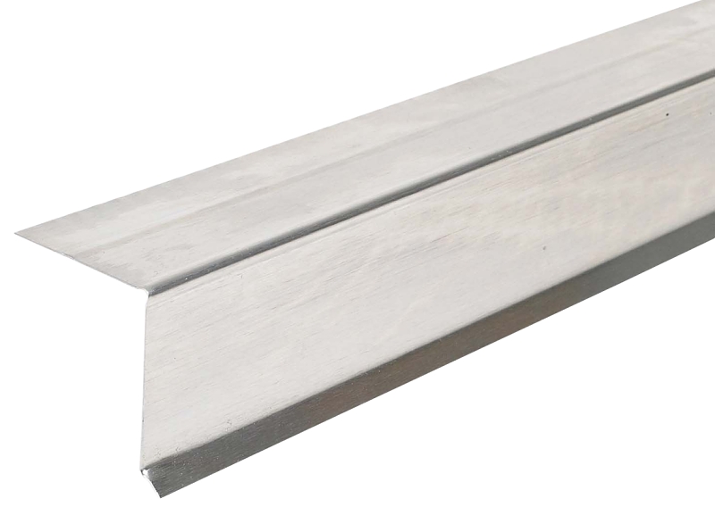 Amerimax REG112MF Drip Edge, 10 ft L, Hem Edge, Steel