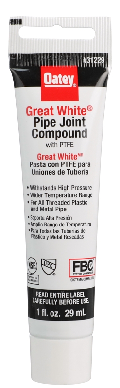 Great White Pipe Joint Compound For Gas At Richard Harvey Blog
