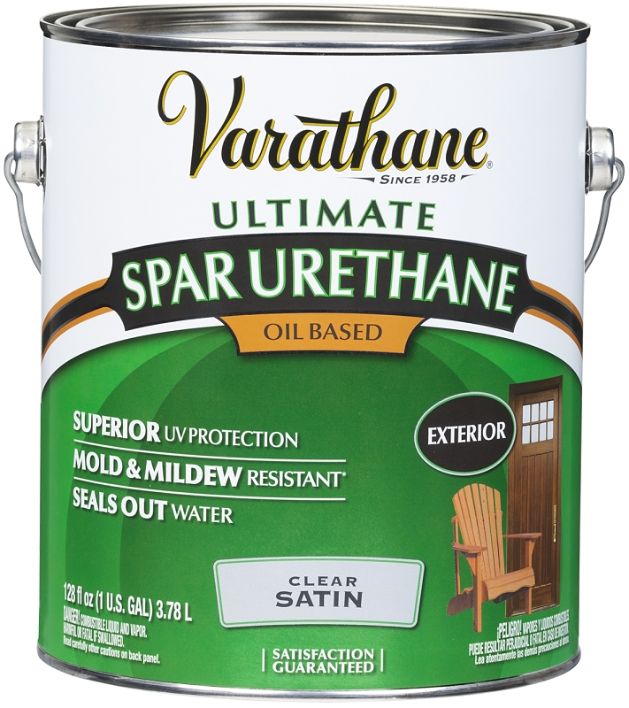 Varathane 9331 Spar Urethane Paint, Liquid, Clear, 1 gal, Can