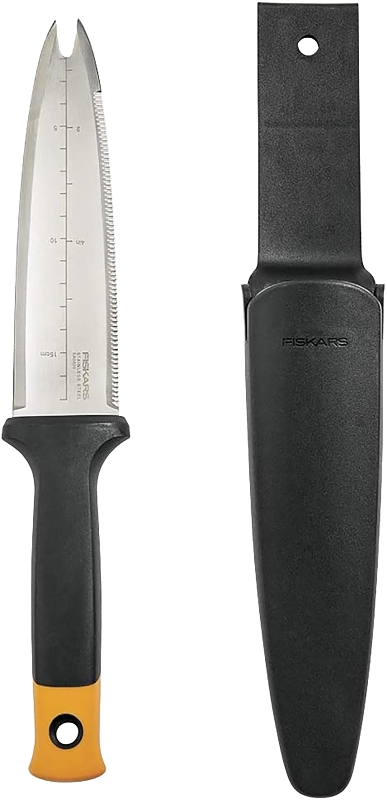KNIFE GARDEN HORI W/SHEATH BLK