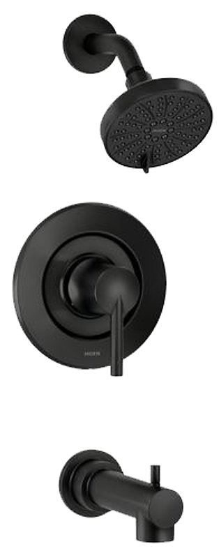 FAUCET T/S POSI-TEMP 1H MATBLK