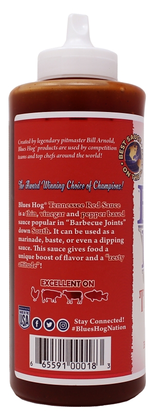 Blues Hog 70210 Tennessee Red Sauce, 23 oz Bottle
