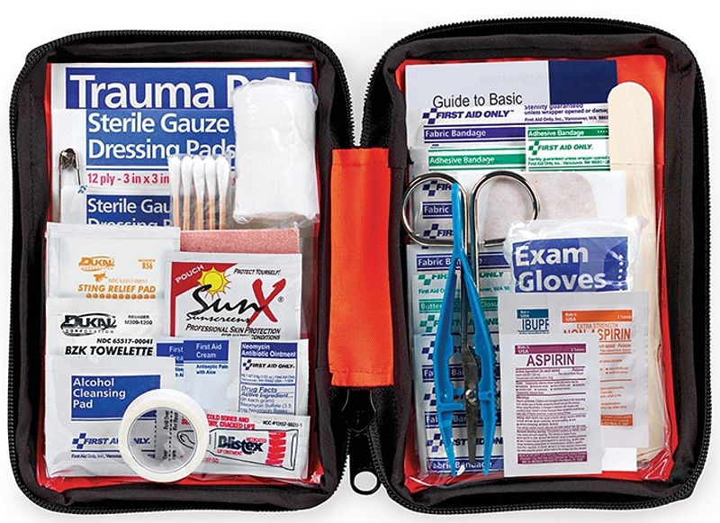 First Aid Only FAO-420 Outdoor First Aid Kit, 107-Piece, Fabric