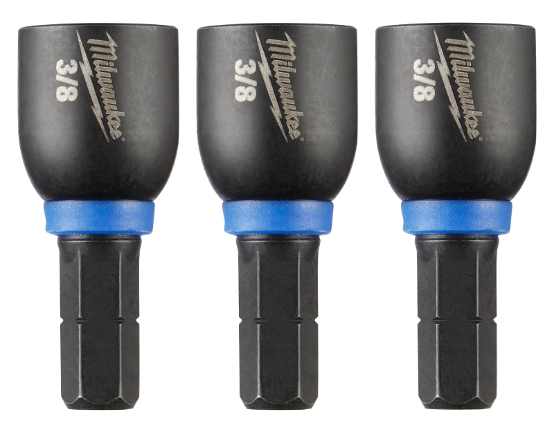 Milwaukee 49-66-4515 Nut Driver, 3/8 in Drive, 1-1/2 in OAL, Magnetic