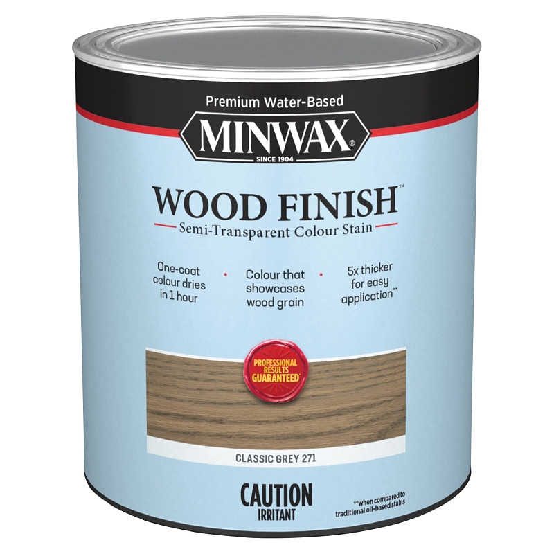 STAIN WD SEMI/TRN GRAY 271 QT