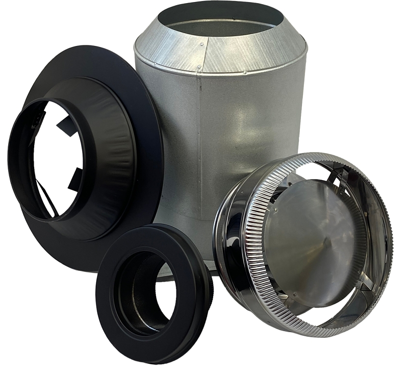 Selkirk JM7DCSP-N Ceiling Support Kit, Black