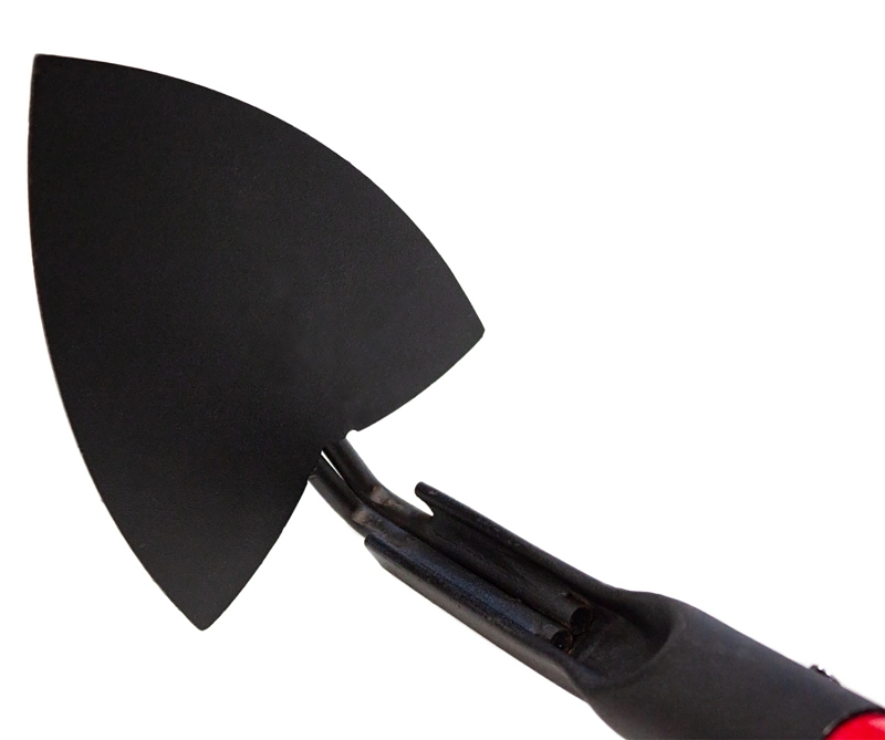 BULLY Tools 92354 Warren Hoe, 4-3/4 in W Blade, 7-1/2 in L Blade, Steel Blade, Triangle Blade, 58 in OAL