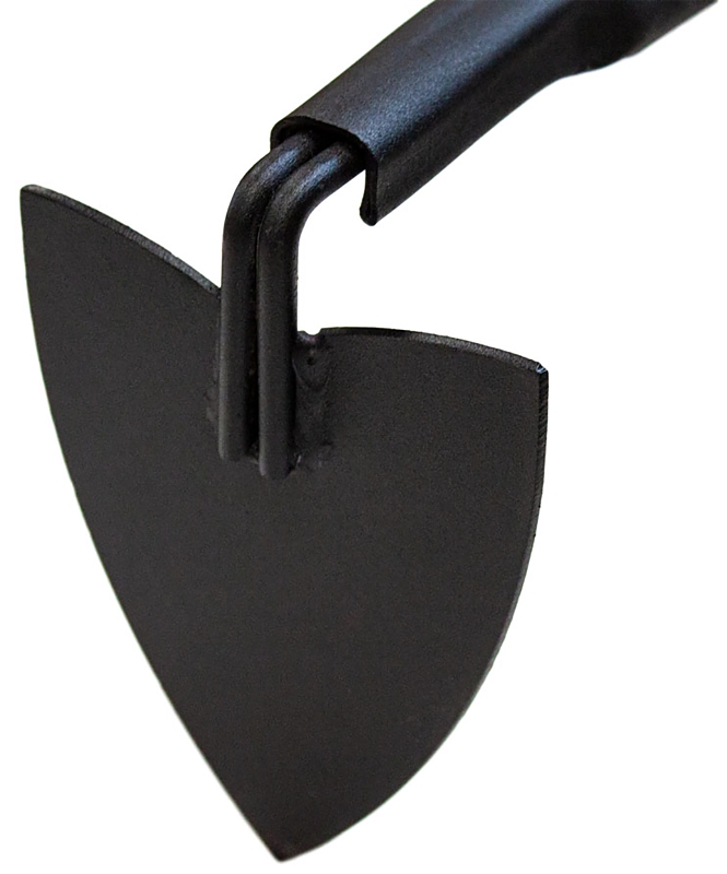 BULLY Tools 92354 Warren Hoe, 4-3/4 in W Blade, 7-1/2 in L Blade, Steel Blade, Triangle Blade, 58 in OAL
