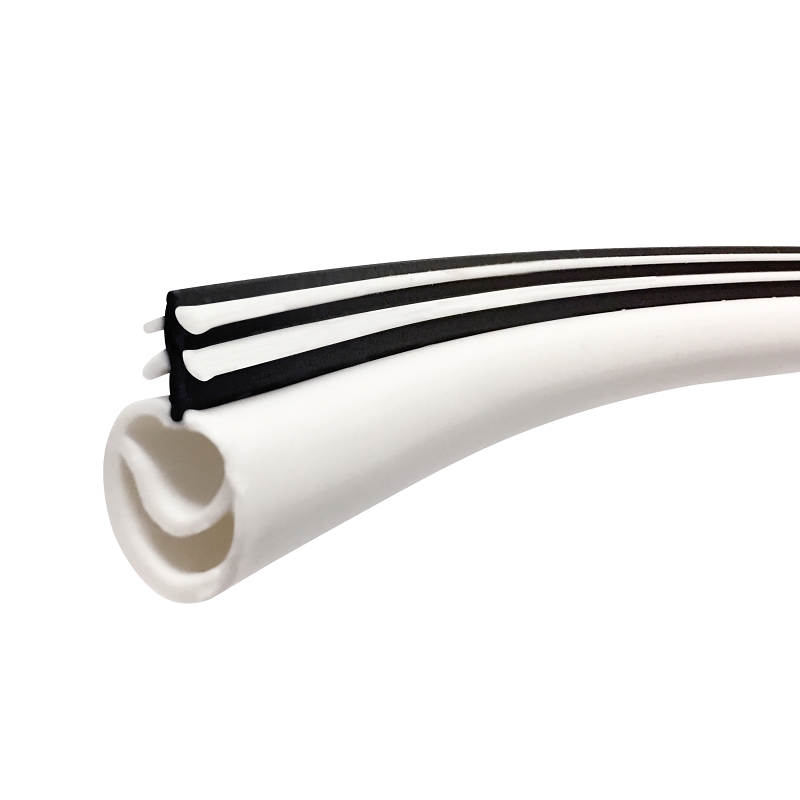 Frost King T81-BW Door Weatherseal Replacement, 1/2 in W, 81 in L, PVC, Black