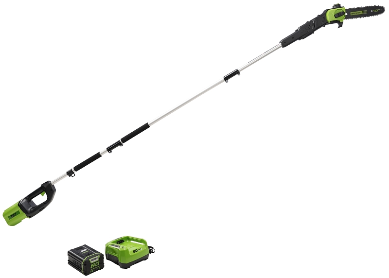 GREENWORKS - Greenworks 1405802 Pole Saw, Aluminum Pole #VORG8199044 ...