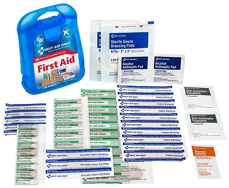 First Aid Only 91098 First Aid Kit, 29-Piece, Multi-Color