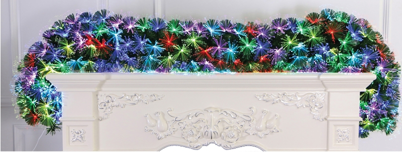 Santas Forest 54828 Firework Wreath, LED, Multi-Color, 20 in