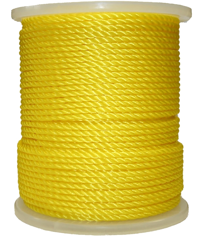 ROPE POLYP 3S YEL 3/16INX900FT