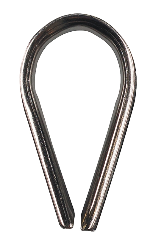 Ben-Mor 73242 Standard Thimble, 1/4 in Dimensions, Stainless Steel