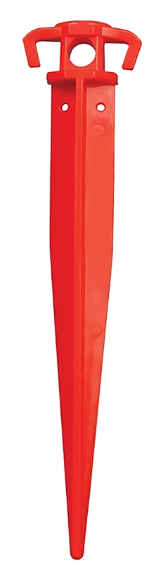 Ben-Mor 60800-PRE Ground Stake, Plastic, Orange